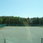 テニスコート駐車場